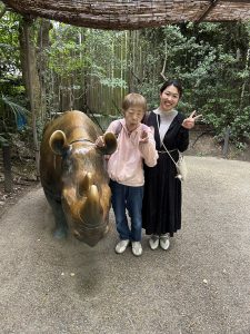 天王寺動物園へお出かけ🦒🦁🙉🐱🦝🐯